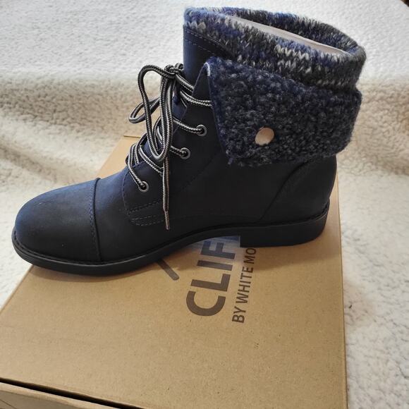 NIB CLIFFS BY WHITE MOUNTAIN Women's Duena Hiking Style Boot womens boots Size 8 - Picture 3 of 4
